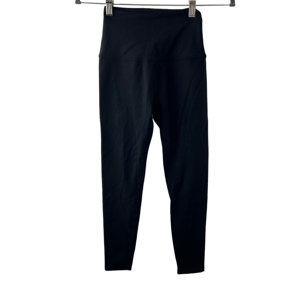 Beyond Yoga Caught in the Midi High Waisted Black Leggings Stretch Size XS